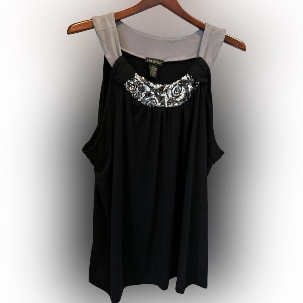 Lane‎ Bryant Sequence Tank Top